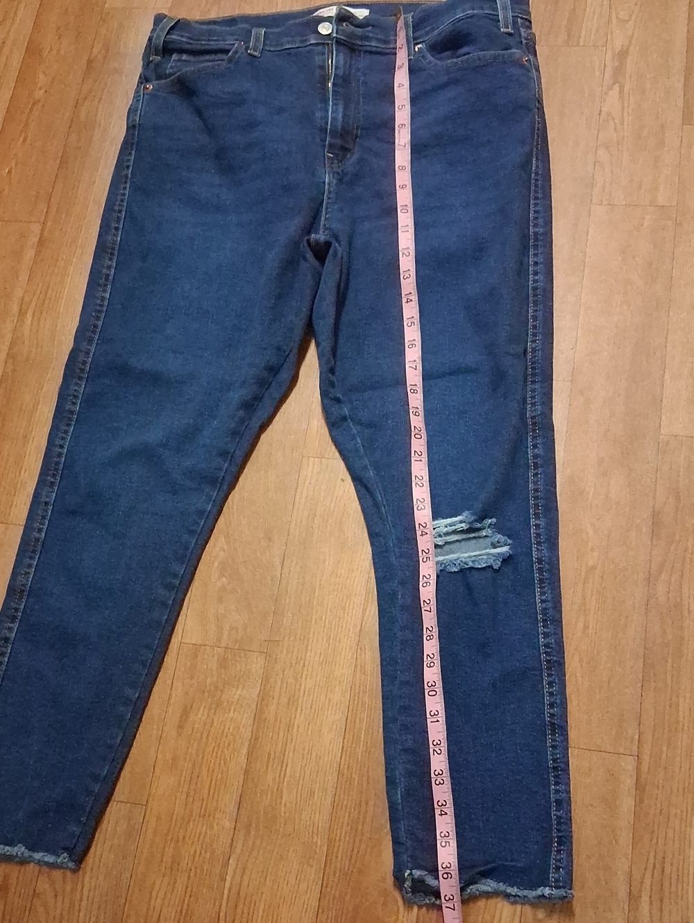 Signature by Levi Strauss Heritage High-Rise Skinny Jeans - Light Blue - Picture 4 of 6